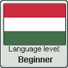 Hungarian Language Level Beginner