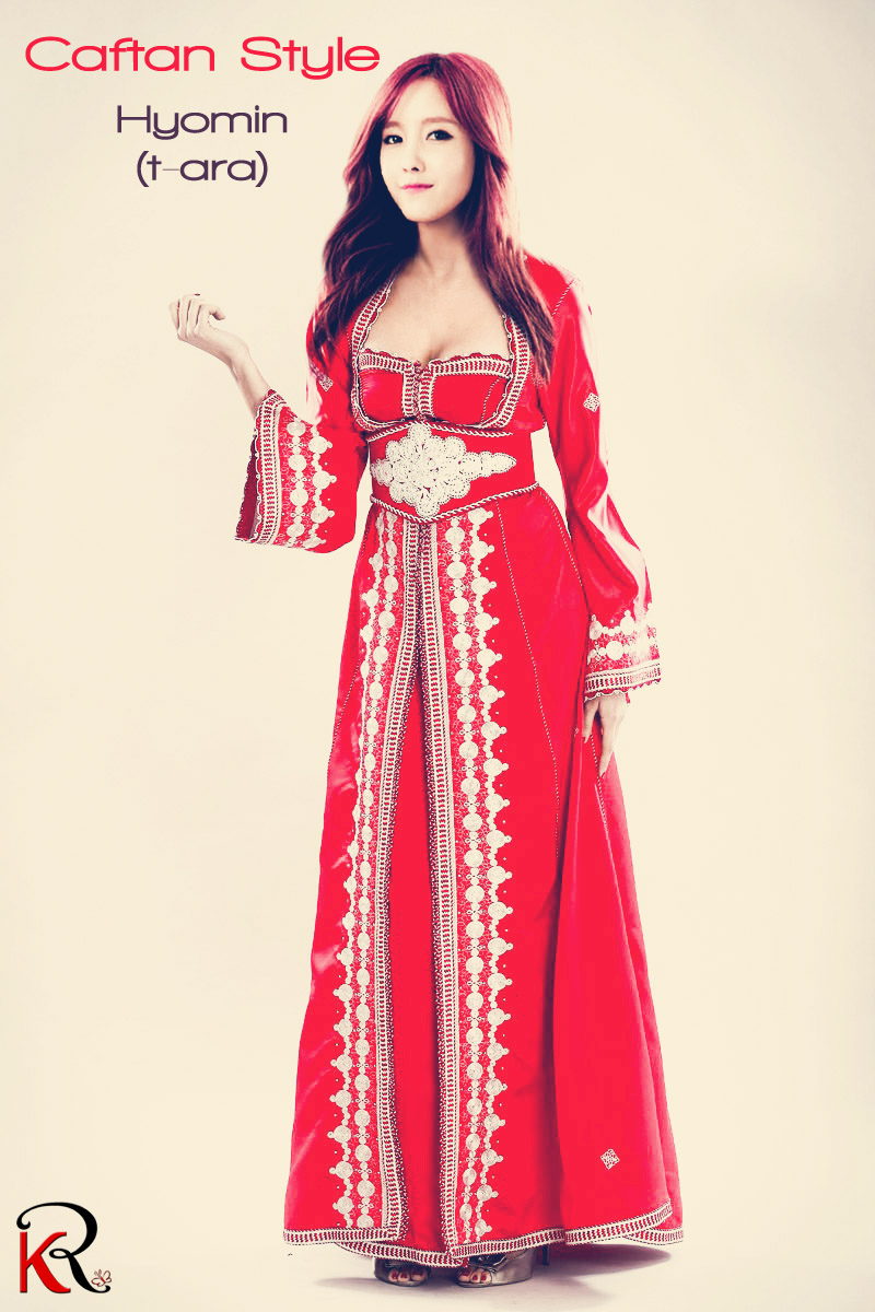 caftan style [ hyomin ] t-ara