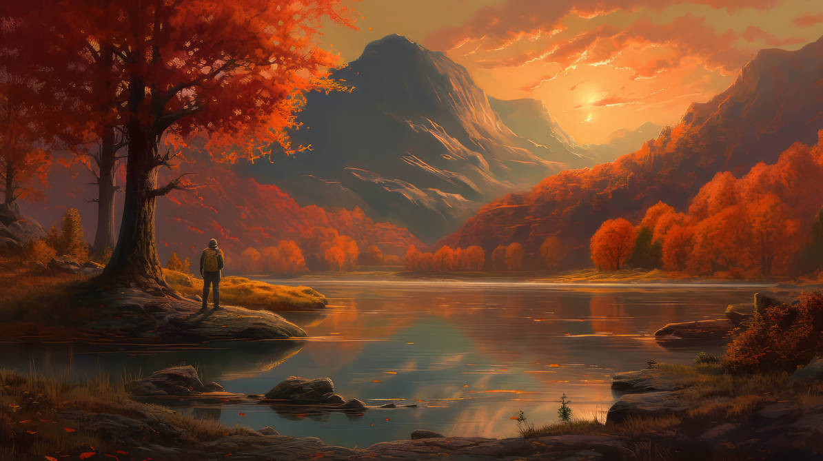 Fall Loneliness Loneliness in autumn by V1Ruben on DeviantArt