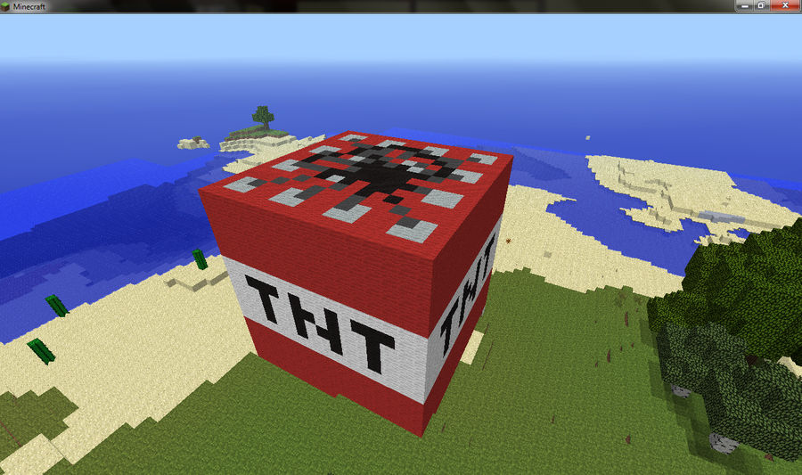 Minecraft Giant TNT