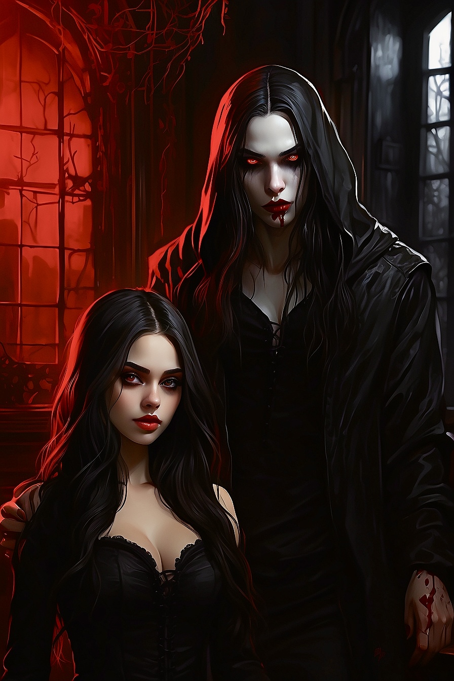 Vampire family by Merlinpinpin104 on DeviantArt