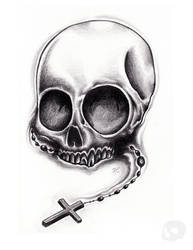 Skull and Rosary 02