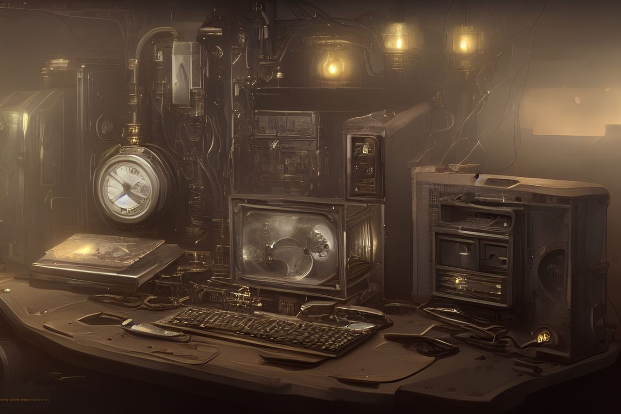 Steampunk-computer by paulowiki on DeviantArt