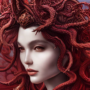 red medusa