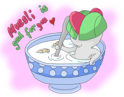 Ralts likes muesli