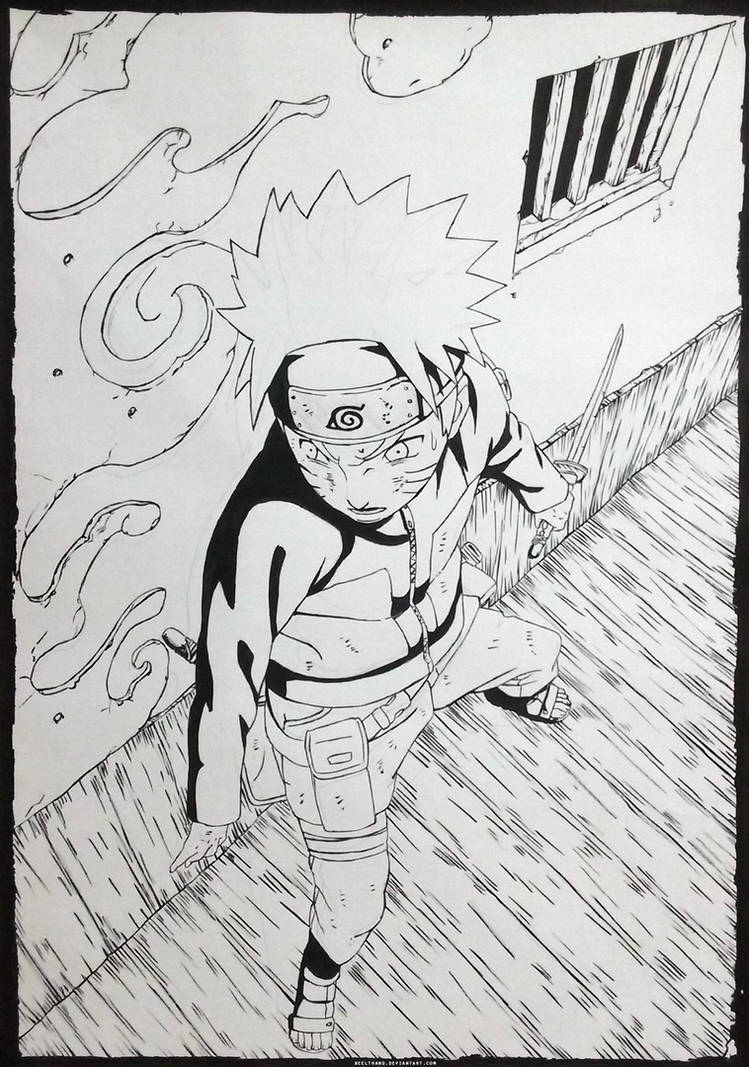 Naruto pencil drawing by manuel-sama on DeviantArt
