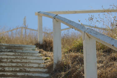 Old Beach Stairs 2