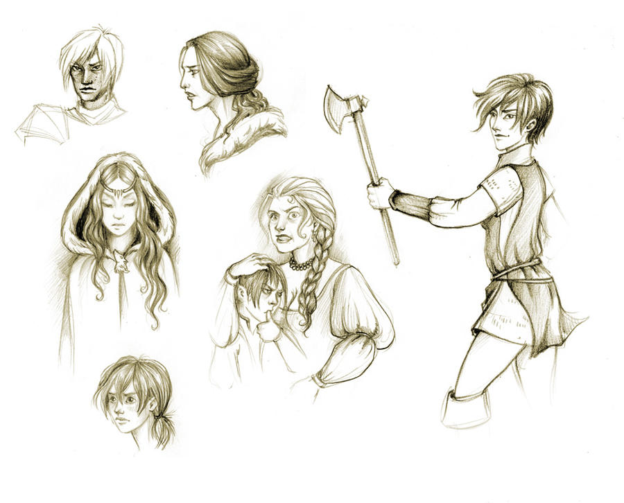 Song of Ice and Fire sketches