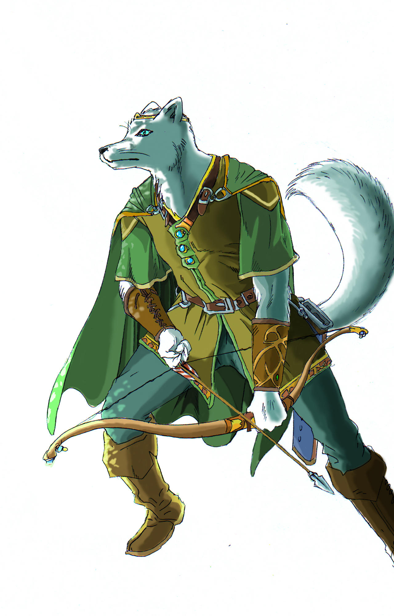 Kitsune Ranger Kitsune Ranger 2 by HaxisArt on DeviantArt