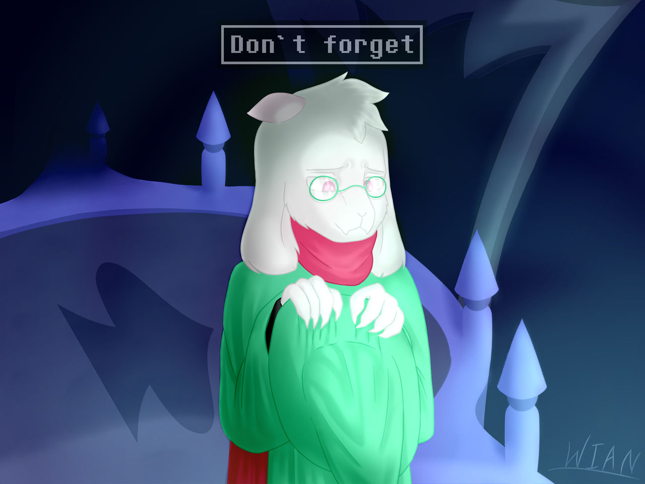 Jealous Ralsei Ralsei by WhatIsAnName on DeviantArt