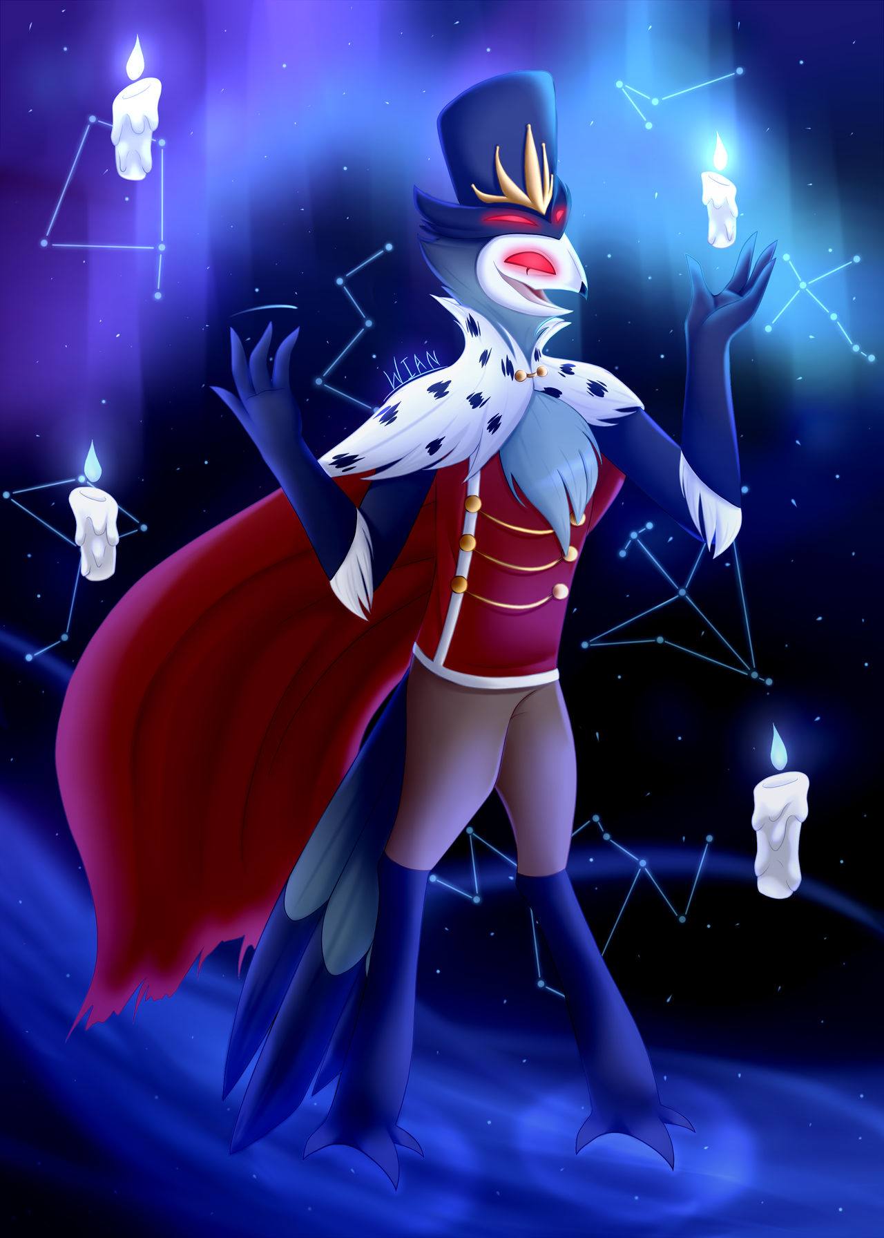 Monster Stolas Prince Stolas by WhatIsAnName on DeviantArt