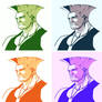 Street Fighter pop art Guile 2