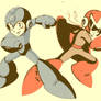 Megaman and Protoman