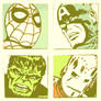 Marvel Comic's pop art 3