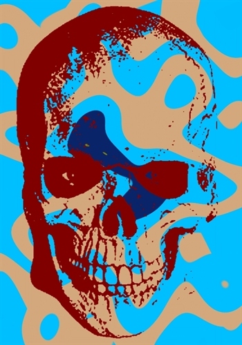 Skull Pop Art