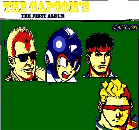 The Capcom's The First Album Pop Art