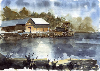 Plein air Watercolour