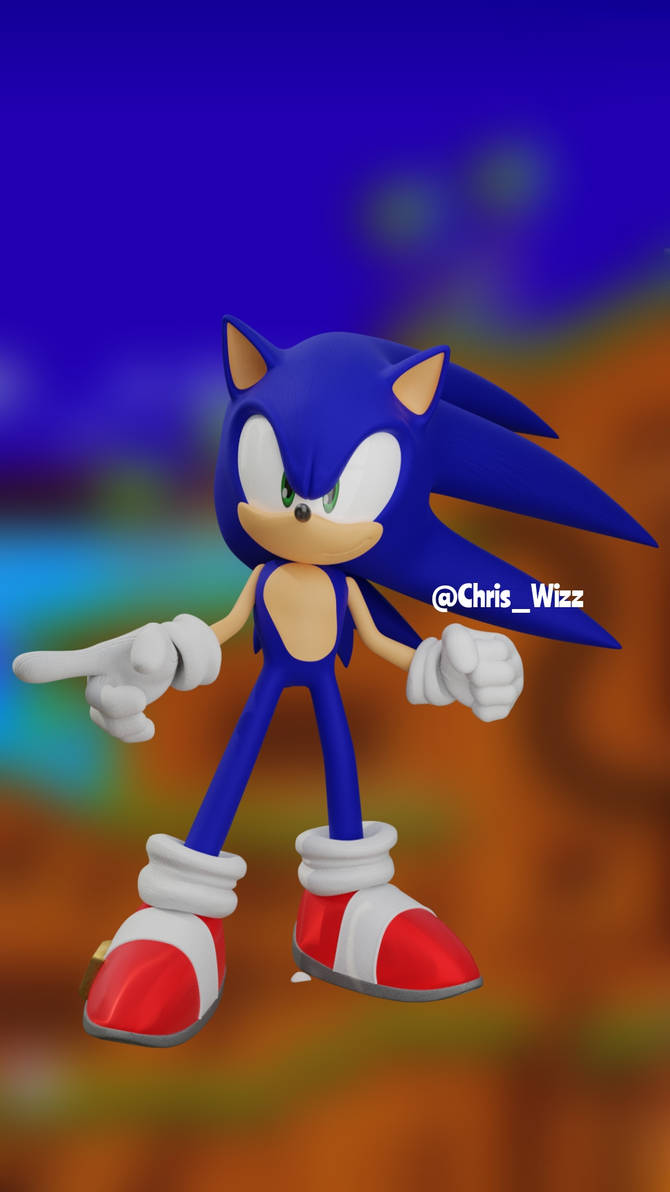 Sonic render by sanic20103i3 on DeviantArt