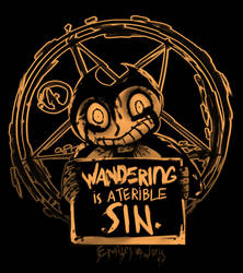 WANDERING is a terrible SIN.