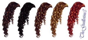 Curly Hair png