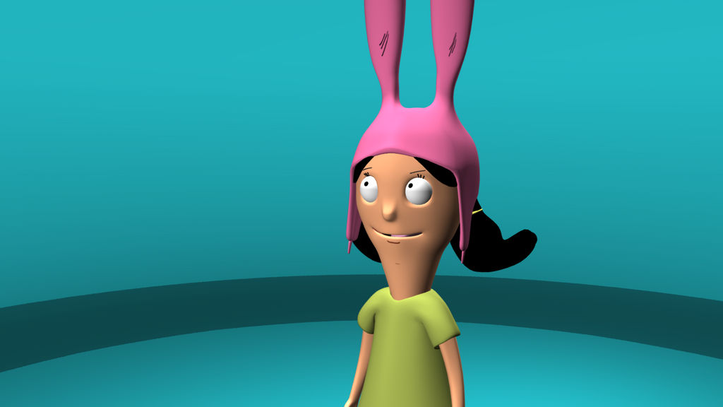 Bobs Burgers Louise 3D Model by TurtleMocha on DeviantArt