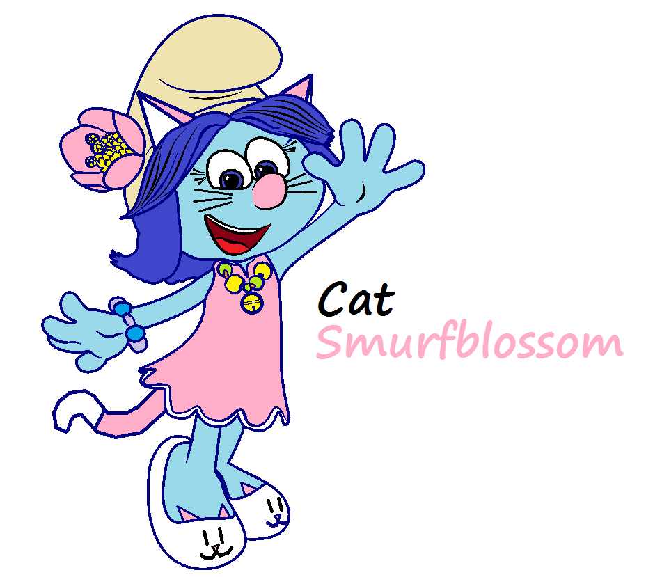 Smurf cat by teacupiiArt on DeviantArt