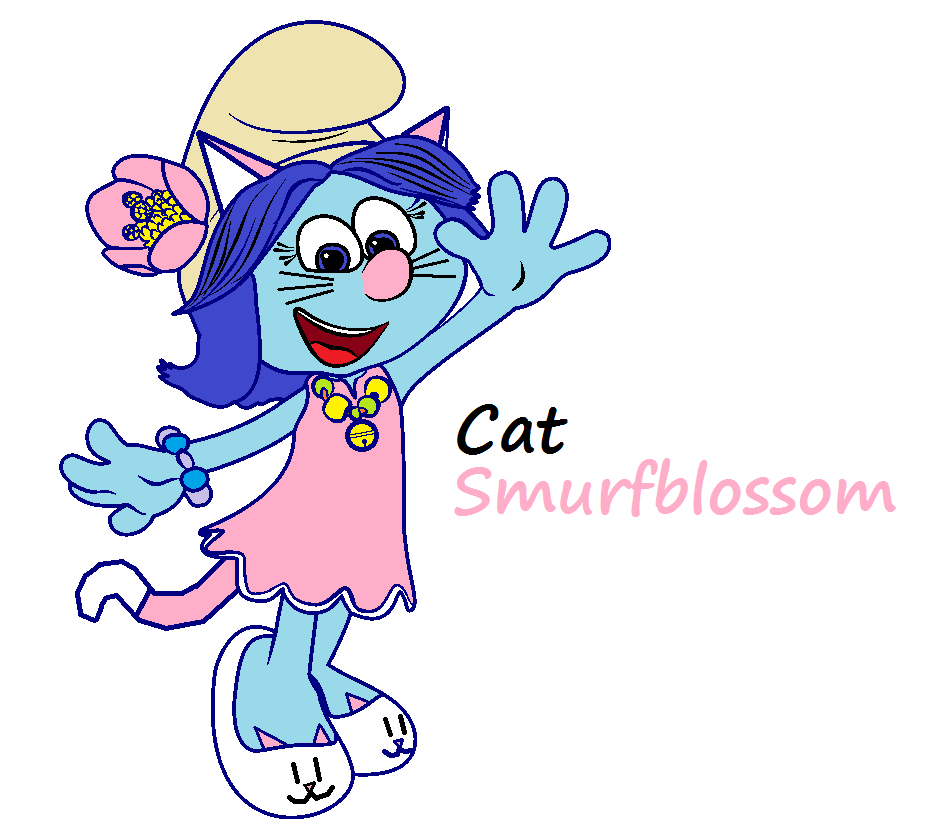 Hunky Smurf Cat by TVideshow on DeviantArt