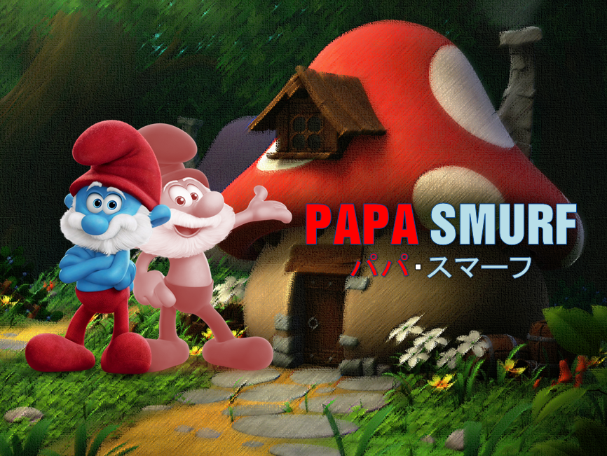 Papa Rouf Papa Smurf by TuanHung2003 on DeviantArt