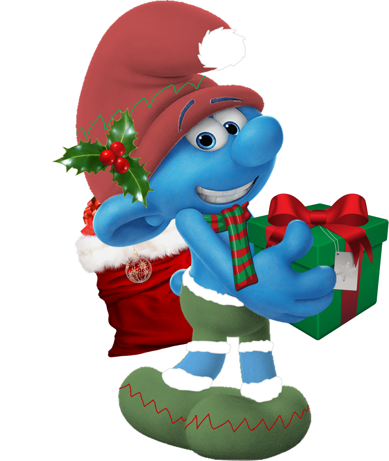 Clumsy Smurf Christmas by TuanHung2003 on DeviantArt Smurf Christmas