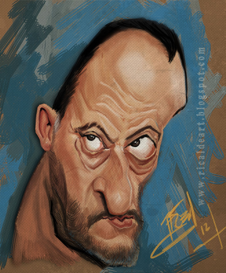 Jean Reno caricature