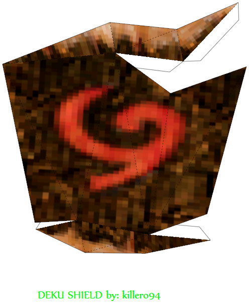 deku shield template by killero94