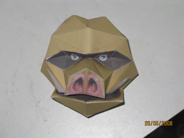 Mask of scents papercraft