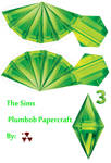 The Sims Plumbob Papercraft
