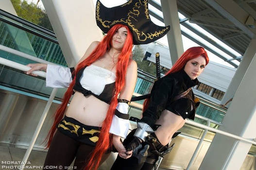 Miss Fortune and Katarina HEART