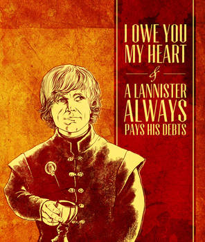 Game of Thrones Valentine - Tyrion Lannister