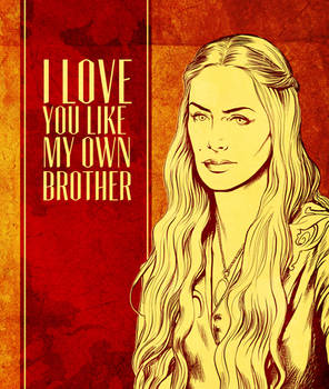 Game of Thrones Valentine - Cersei Lannister