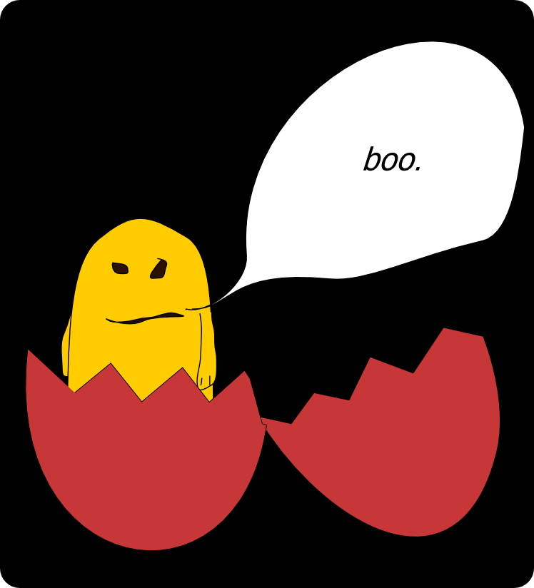 Boo E boo egg by THEUNCANNY1 on DeviantArt