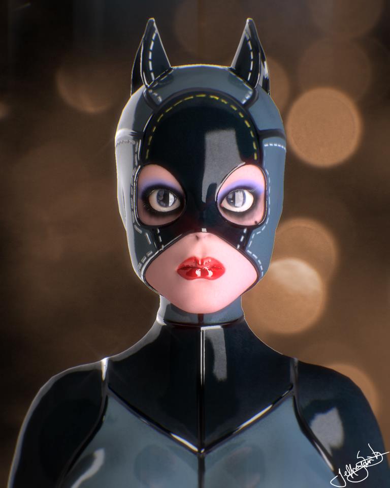 3Ds Max - Cat Woman