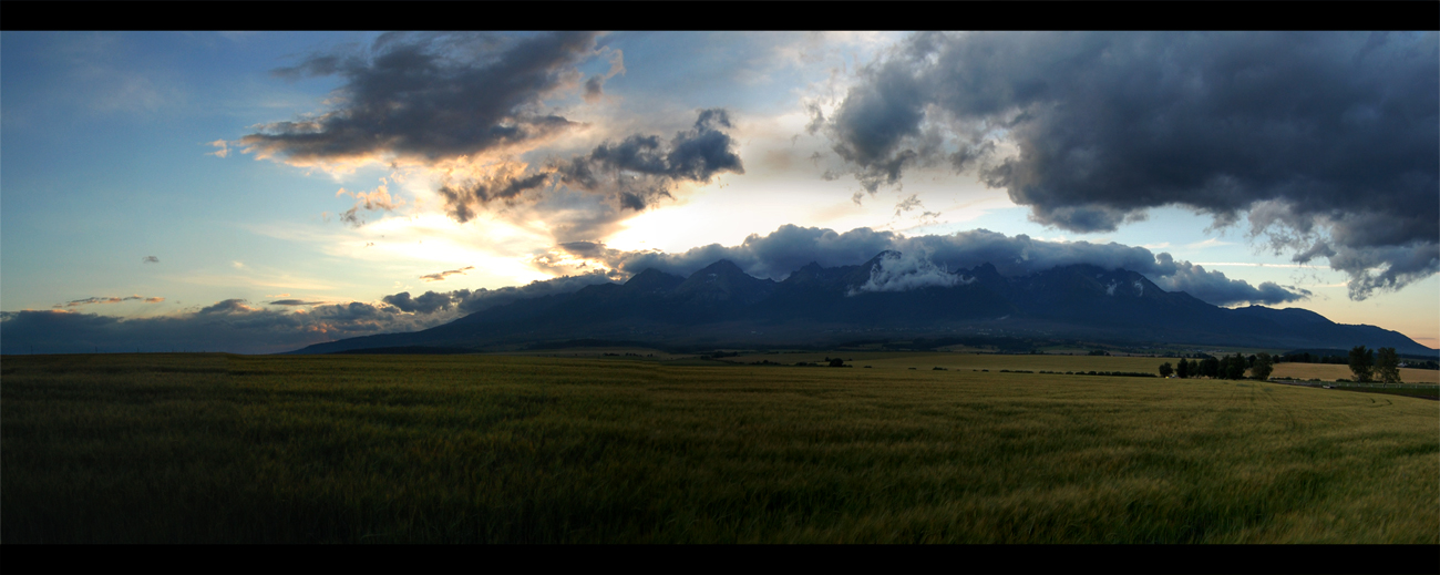 Tatry panorama