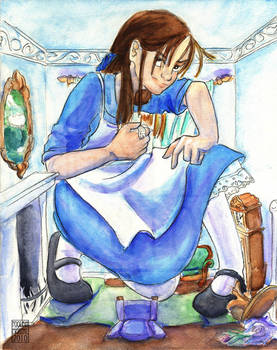 Alice in Rabbit's House