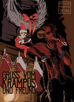 Krampus and His Friend
