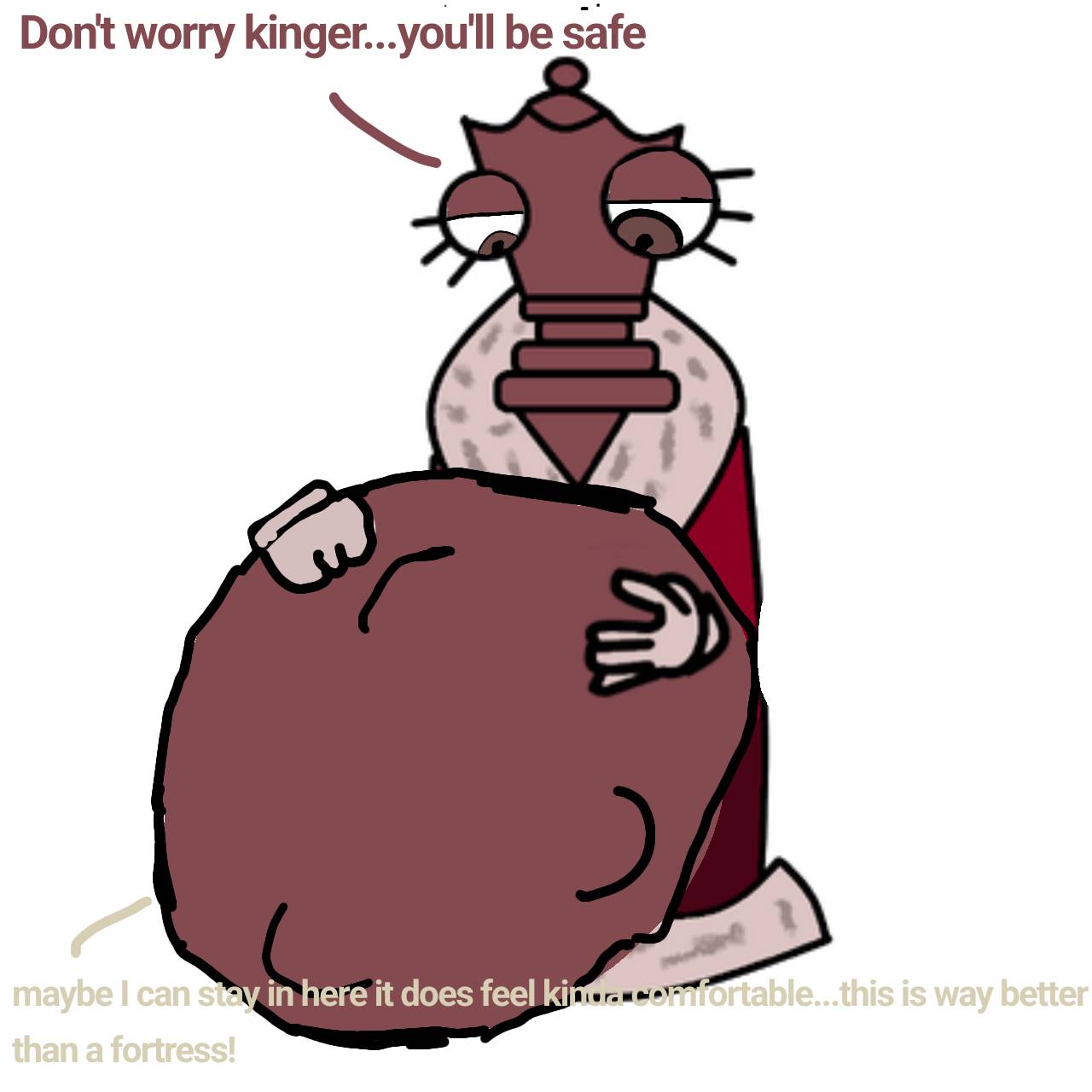 Queenie Eats Kinger By TADCvoreFanart On DeviantArt queenie-eats-kinger-by-tadcvorefanart-on-deviantart