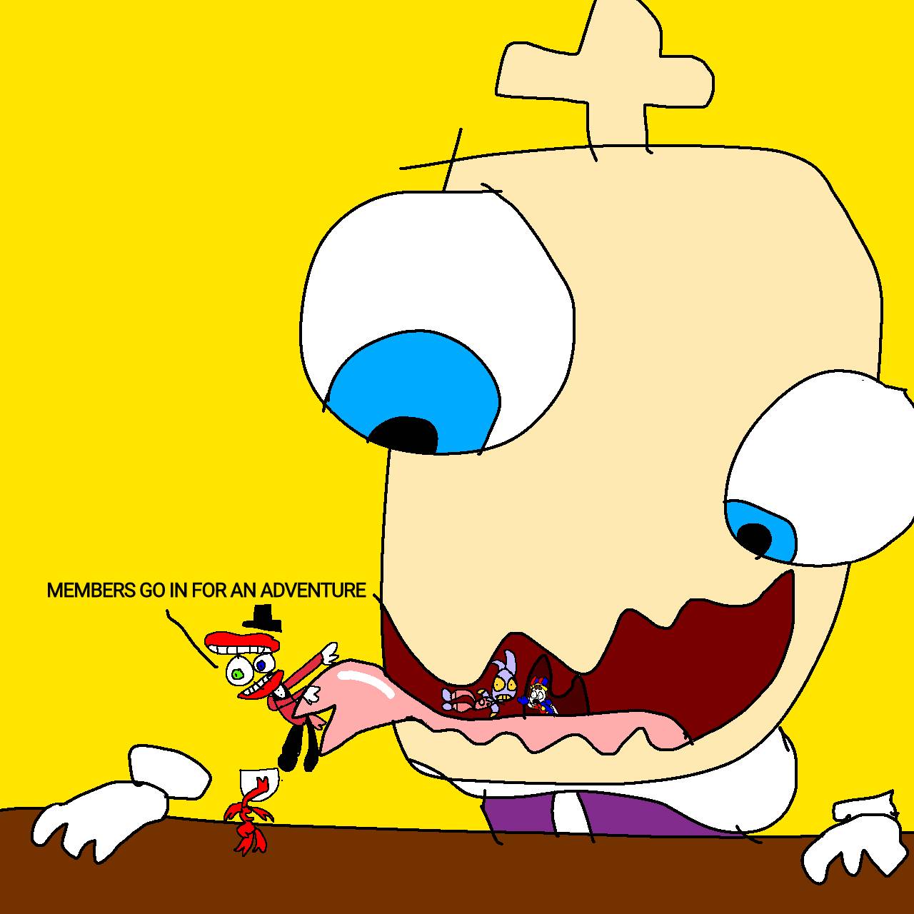 Caine's members go inside kinger for an adventure! by TADCvoreFanart on ...