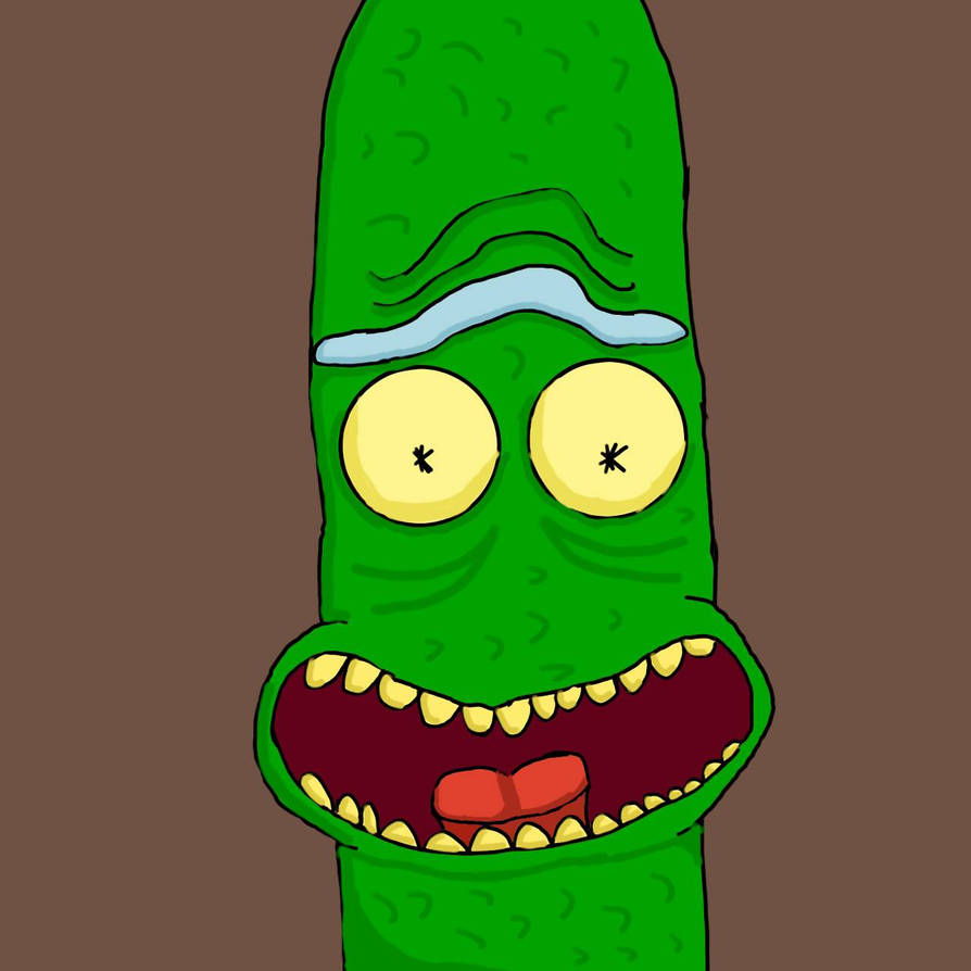 Pickle Rickson PICKLE RICK! by bartron2000 on DeviantArt