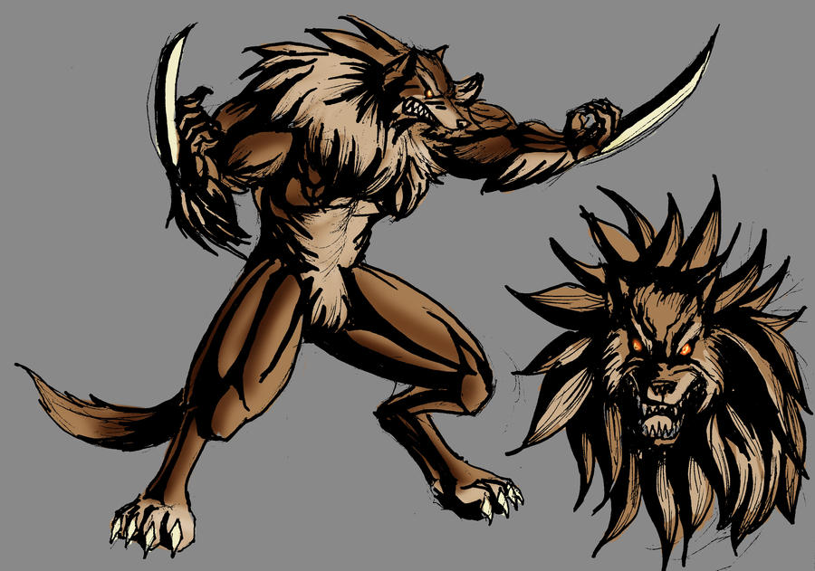 Werewolf Rectnum Revamping classics - Werewolf by roadkillblues on DeviantArt