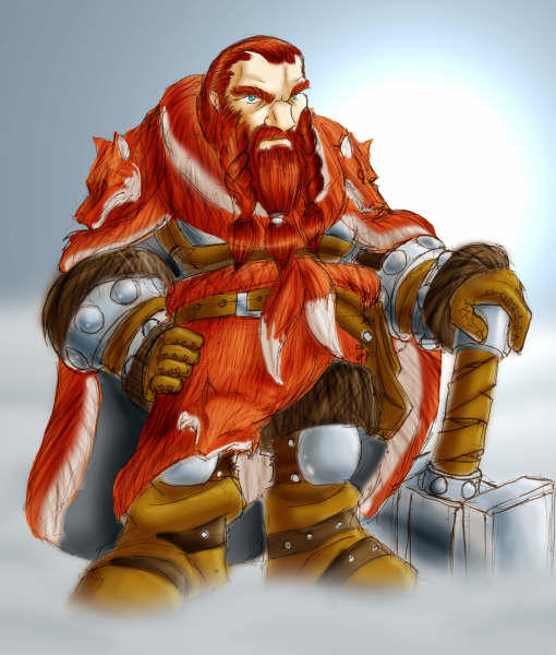 005 - dwarven ranger by roadkillblues on DeviantArt