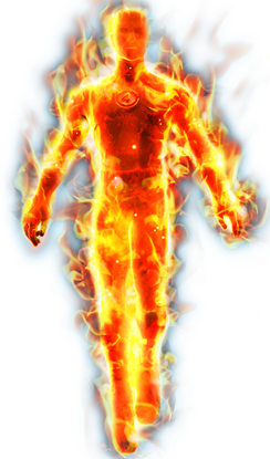 Human Torch by DavidBksAndrade on DeviantArt
