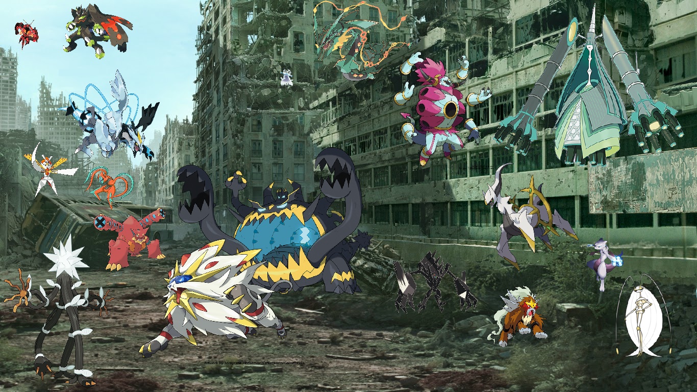 Legendary Pokemon vs Ultra Beast by DavidBksAndrade on DeviantArt