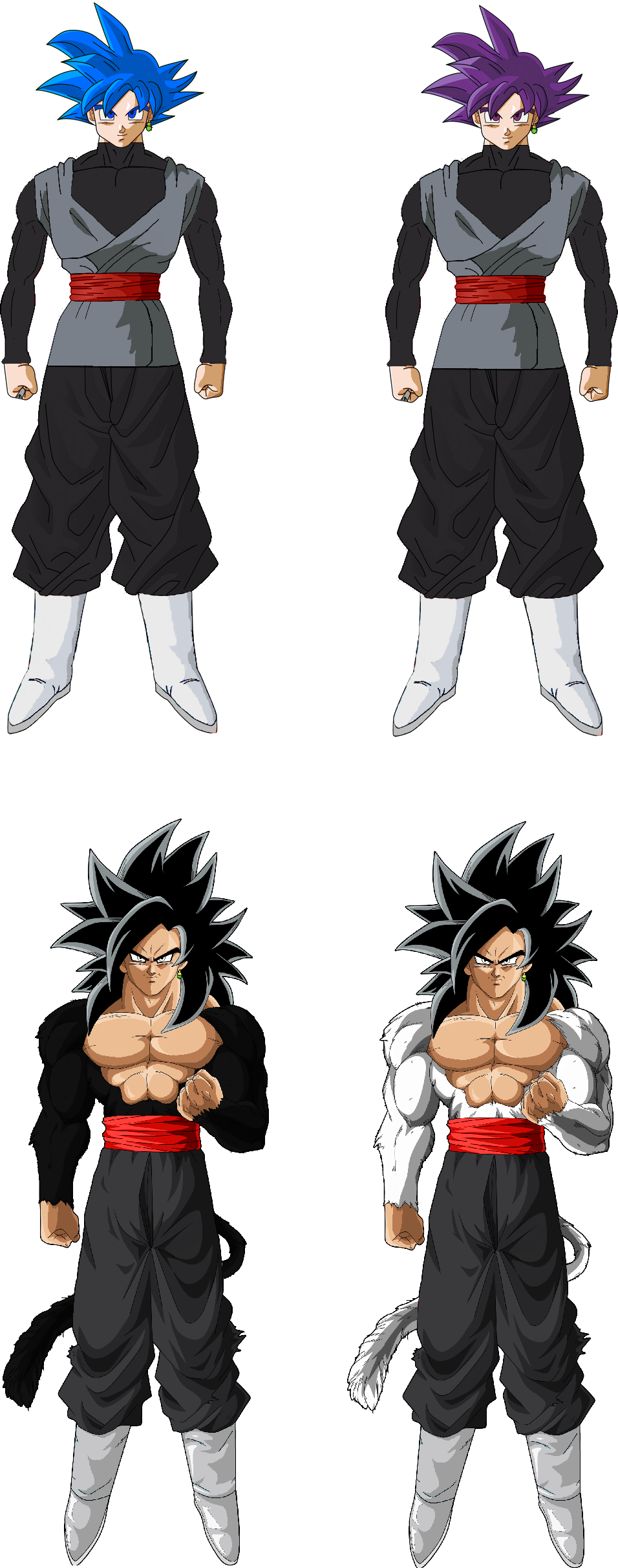 Goku SSJ 4 PNG by DavidBksAndrade on DeviantArt