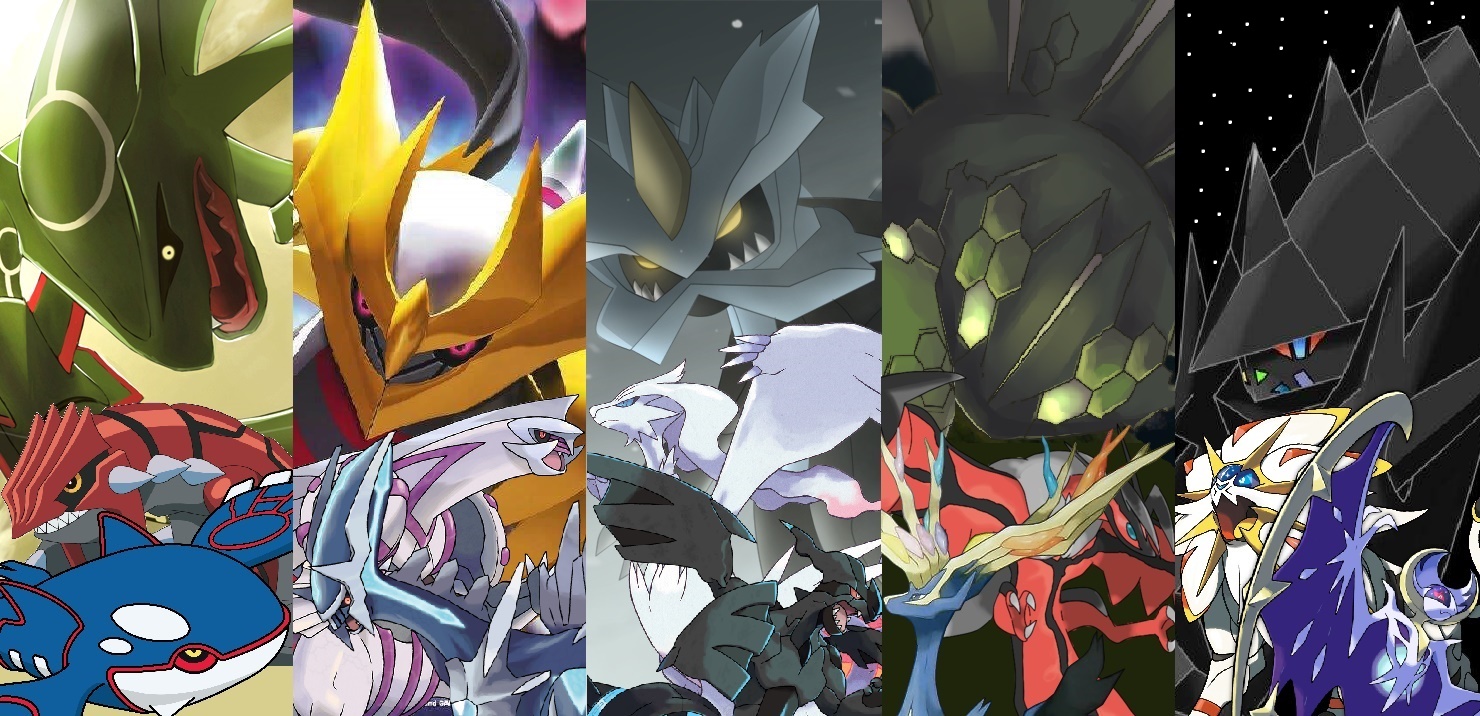 All Legendary Mythical UB Pokemon by DavidBksAndrade on DeviantArt